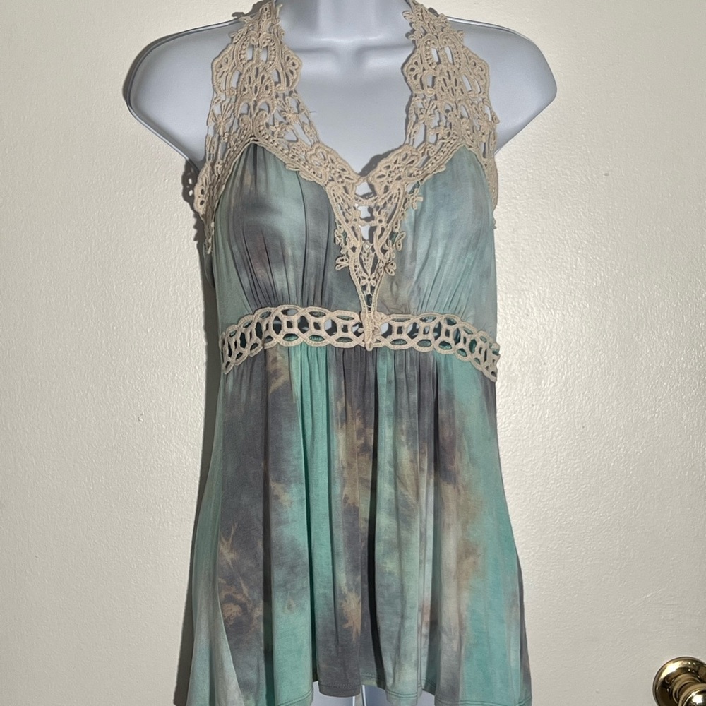 VENUS tie and crochet halter